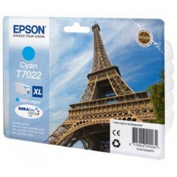 Epson Tusz WP4000 T7022 XL Cyan 2K