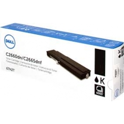 Dell Toner C2660/C2665 BLACK 6K