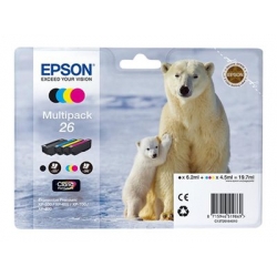 Epson Tusz Stylus XP600 T2616 CMYK 4pack