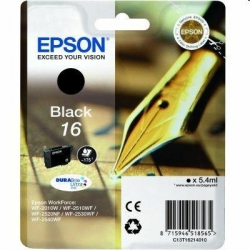 Epson Tusz WF2010 T1621 Black 5,4ml 175 stron