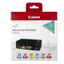 Canon Tusz PGI-29 CMYK 6 x 36 ml