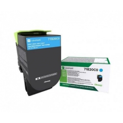 Lexmark Toner 71B20C0 Cyan 2,3K