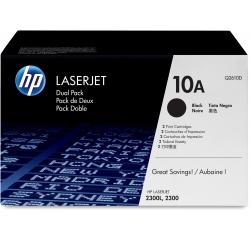 HP Toner nr 10D Q2610D Black 2pack 2x6K