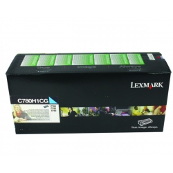 Lexmark Toner C780/782 C780H1CG Cyan 10K