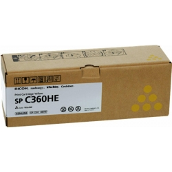 Ricoh Toner SPC360 408187 Yellow 5K