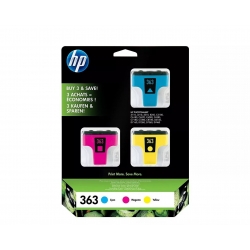 HP Tusz nr 363 CB333 kolor 3pack 3x6ml