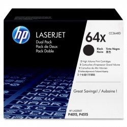 HP Toner nr 64X CC364XD Black 2pack 2x24K