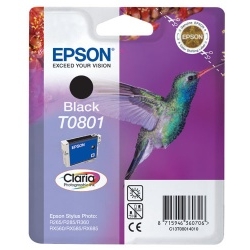 Epson Tusz Claria R265/360 T0801 Black 7,4ml