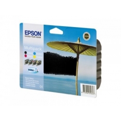 Epson Tusz Stylus C64 T0445 CMYK 4pack, 4x450sh