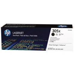 HP Toner nr 305X CE410XD Blac 2pack 2x4k