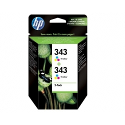 HP Tusz nr 343 CB332EE kolor 2pack 2x7 ml