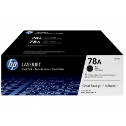 HP Toner nr 78A CE278AD Black 2pack 2x2,1K