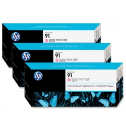 HP Tusz nr 91 Light magenta C9487 775 mltrzypak (3xC9471)