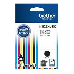 Brother Tusz LC529XLBK Black 2400sh