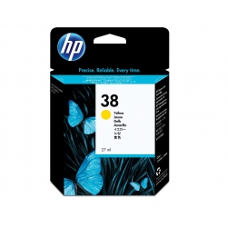 HP Tusz nr 38 C9417A Yellow 27ml