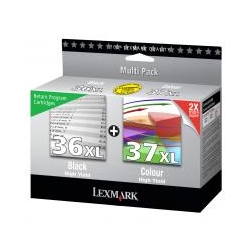 Lexmark Tusz nr 36XL + 37XL 80D2978 Black / Color
