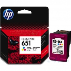 HP Tusz nr 651 C2P11AE Tri-colour 300str