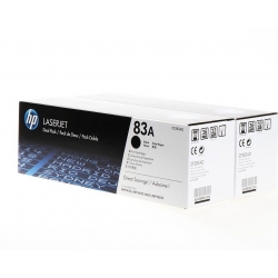 HP Toner nr 83A CF283AD Black 2x1,5K