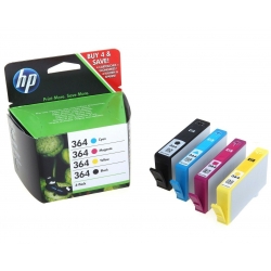 HP Tusz nr 364 SD534EE 4packblack 6ml, c/m/y - 3ml