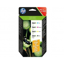 HP Tusz nr 364 SM596EE 4pack CMYKK-XL