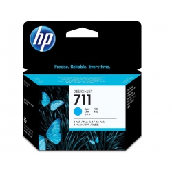 HP Tusz nr 711 CZ134A Cyan 3x29ml 3 pack