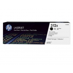 HP Toner nr 312X CF380XD Black 4,4K 2pac