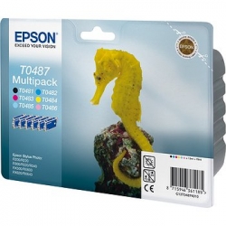 Epson Tusz Stylus Photo R200 T0487 6pack