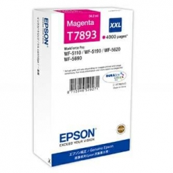 Epson Tusz WF5110 T7893XXL Magenta  34,2ml