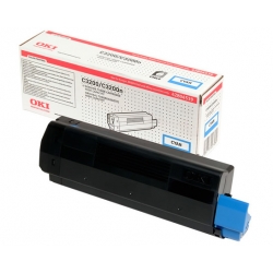 OKI Toner C3200 Cyan 42804539 3K