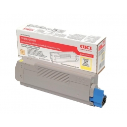 OKI Toner C58/59/5500M Yellow 43324421