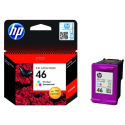 HP Tusz nr 46 CZ638AE 3pack CMY