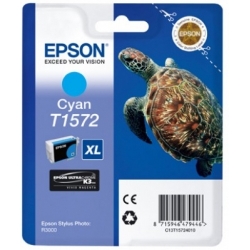 Epson Tusz Stylus Photo R3000 T1572 Cyan 25,9ml