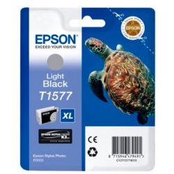 Epson Tusz Stylus Photo R3000 T1577 Light Black 25,9ml