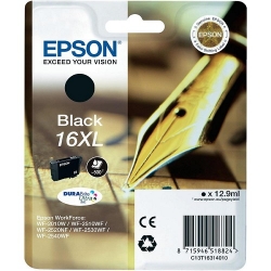 Epson Tusz WF2010 16XL T1631 Black 12,9ml