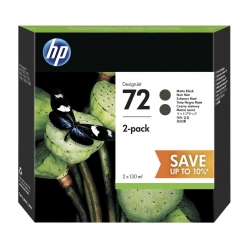 HP Tusz nr 72 P2V33A MatteBlack 2x130ml 2-pack