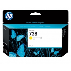 HP Tusz nr 728 F9J65A Yellow 130 ml