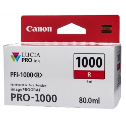 Canon Tusz PFI1000 Red 80 ml