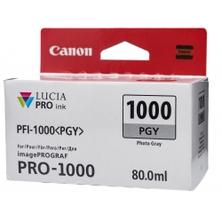 Canon Tusz PFI1000 Photo Grey 80 ml