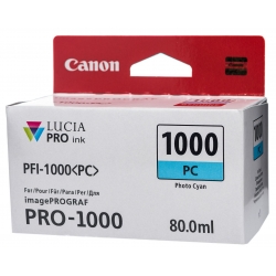 Canon Tusz PFI1000 Photo Cyan 80 ml