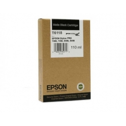 Epson Tusz Stylus Pro 7400 T6118 Matt Bk110ml