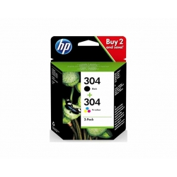 HP Tusz nr 304 3JB05AE BK+CMY 100CMYK 120K