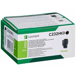 Lexmark Toner C232HK0 Black 3K