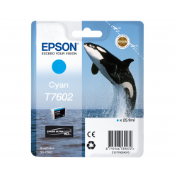 Epson Tusz SC-P600, T7602 Cyan25.9ml